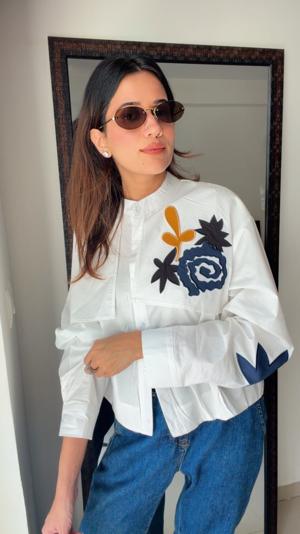 Poplin Lapel Shirt