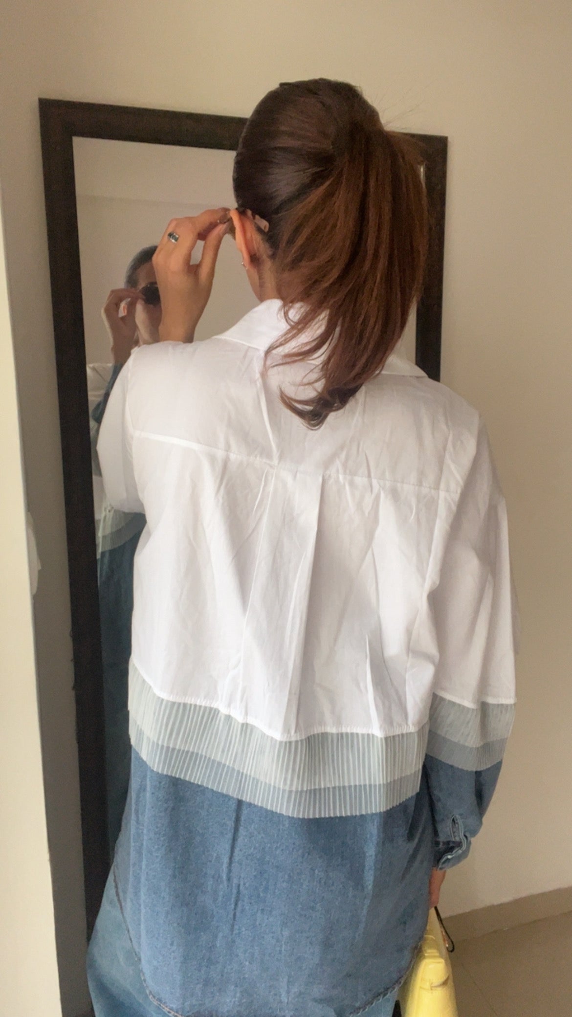 Studded Poplin Shirt