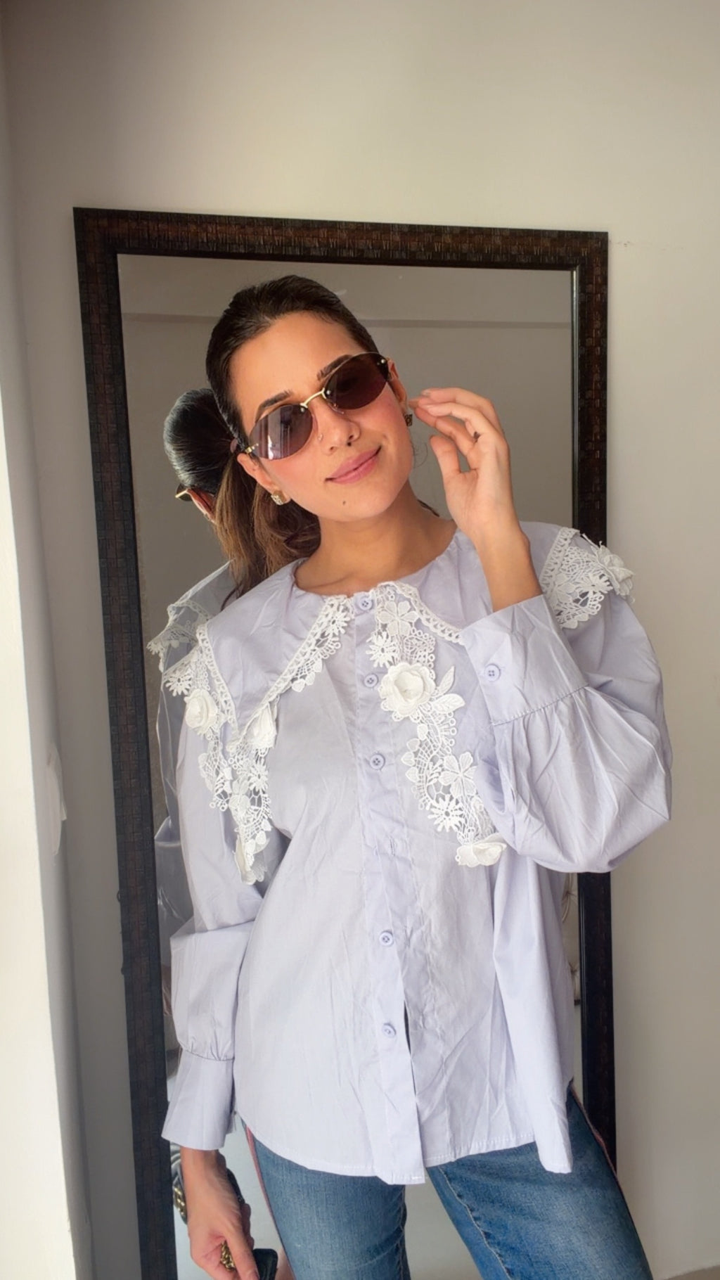 Lapel Summer Poplin Shirt