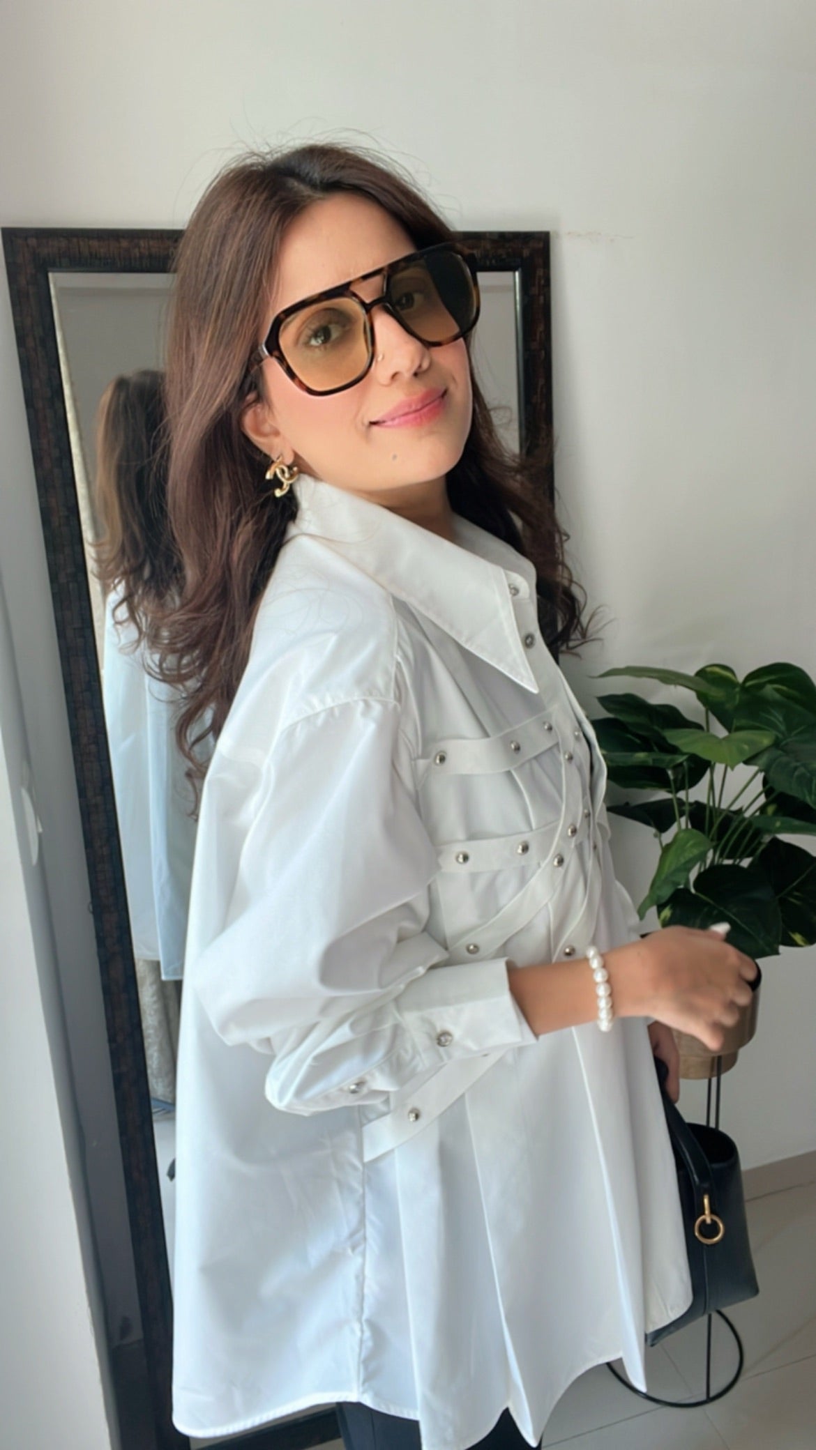 Classic A Line Poplin Shirt