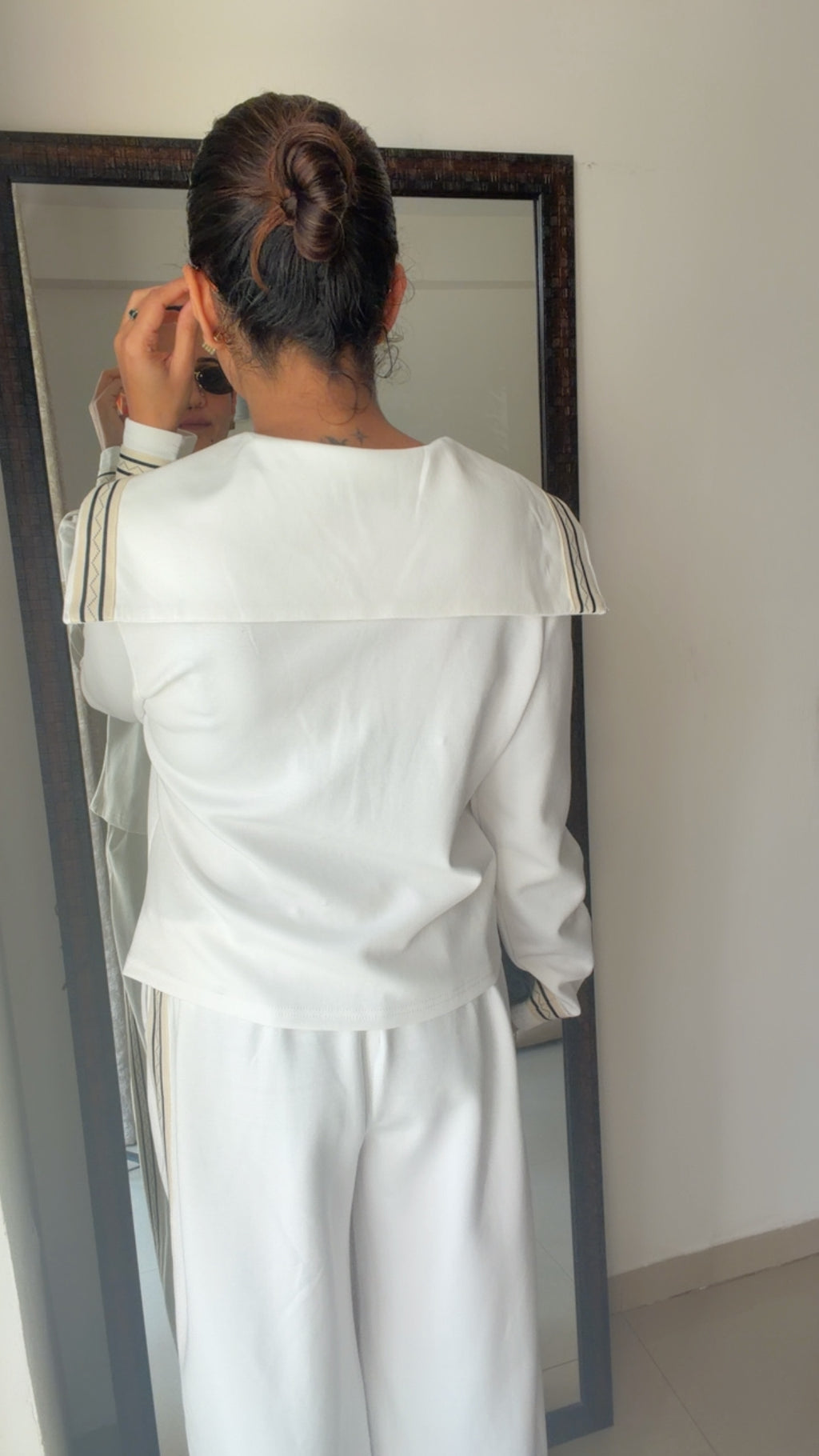 Sailor-Collar Lounge Set