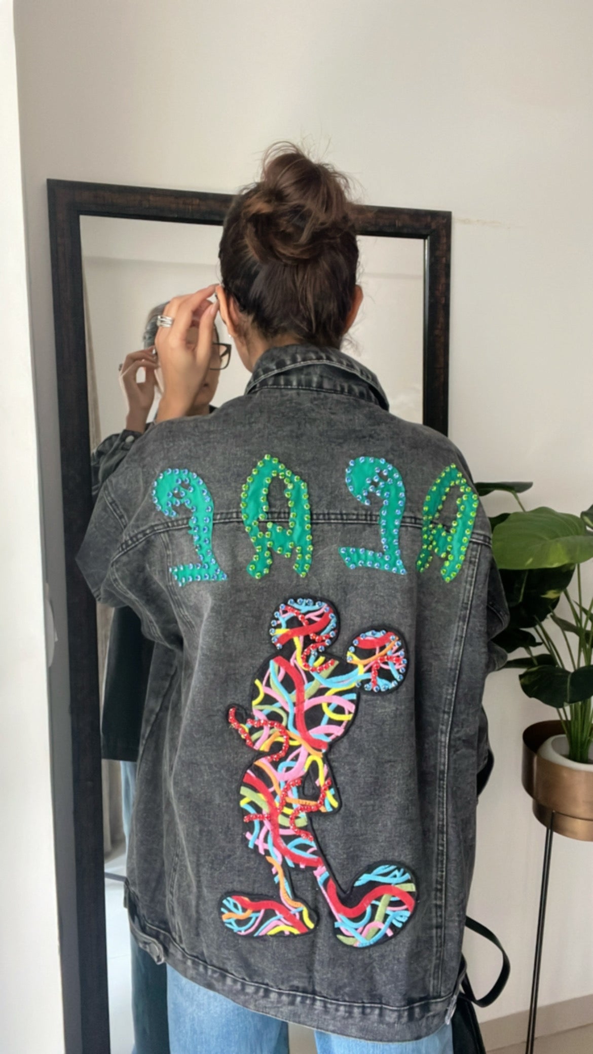 Mickey Denim Fall Jacket