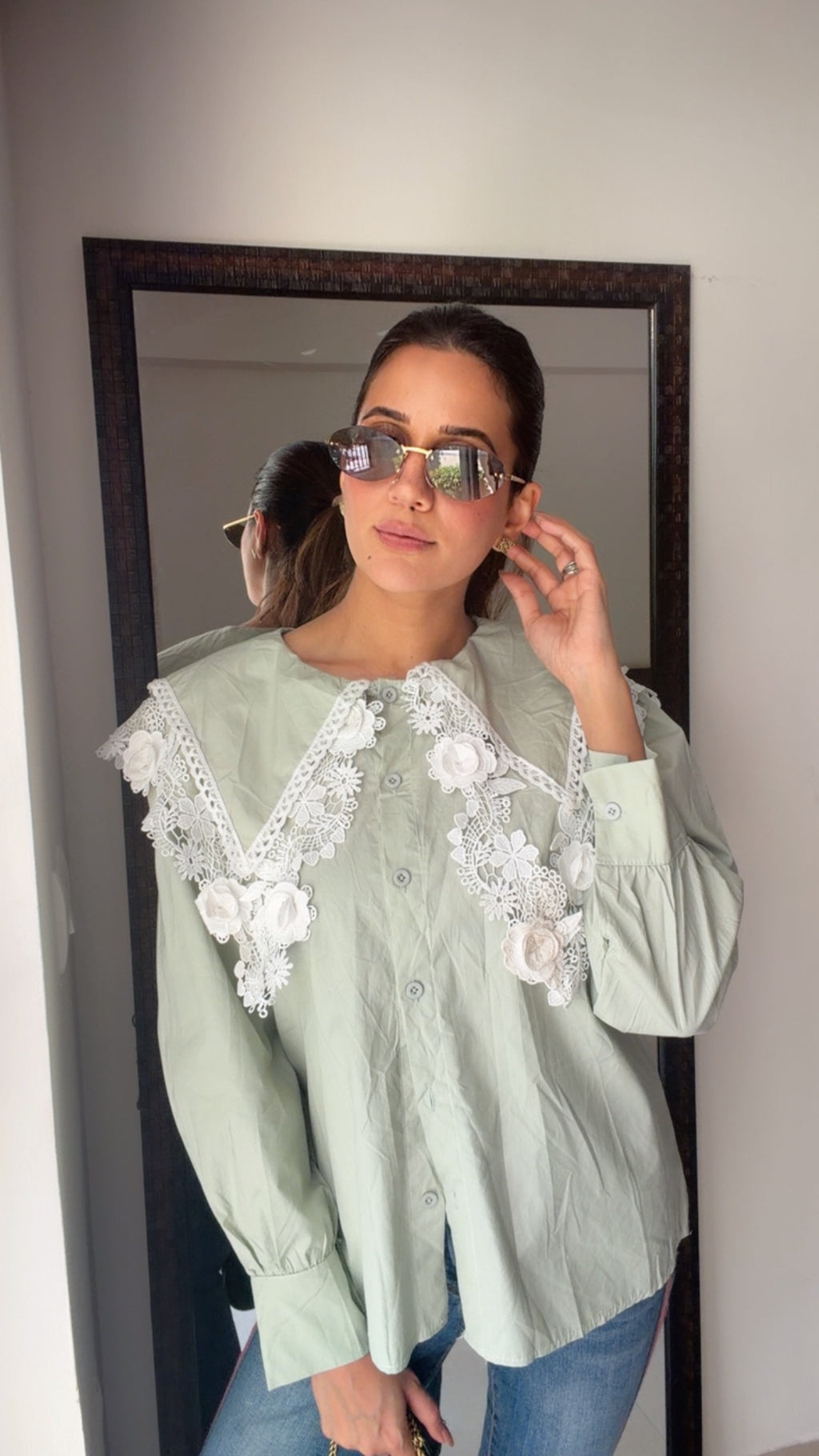 Lapel Summer Poplin Shirt
