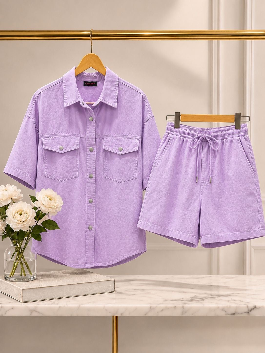 Escape Shirt & Shorts Co-ord Set