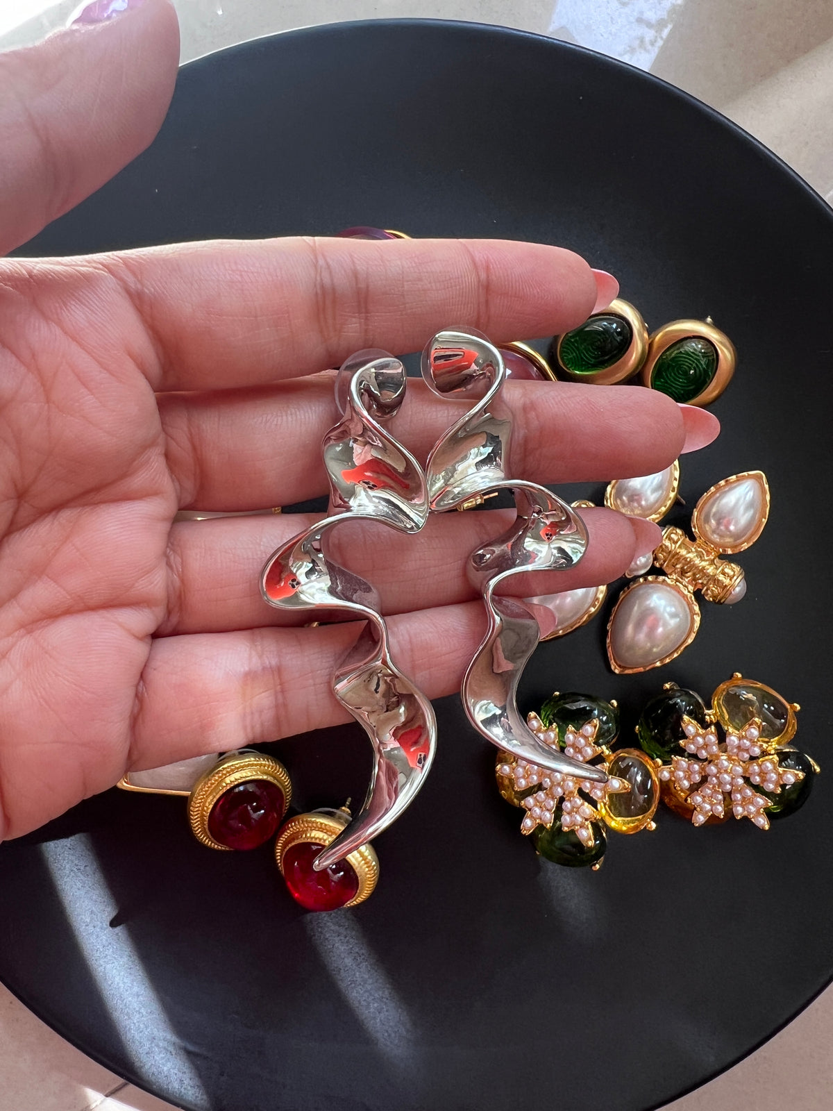 Wave Earrings