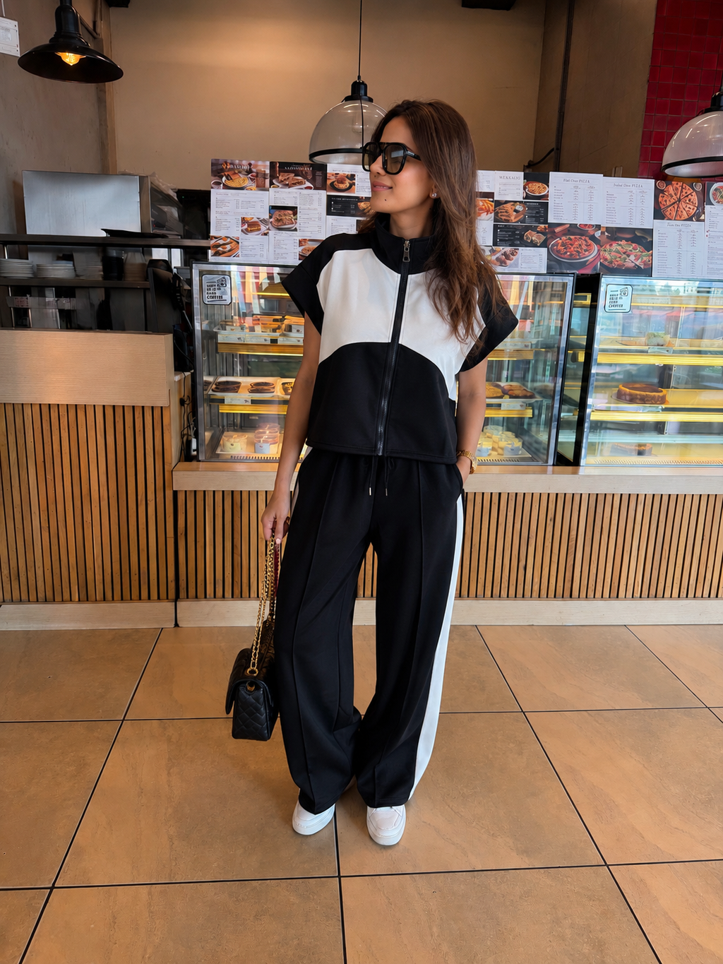 Relaxed Cap sleeves Lounge Set
