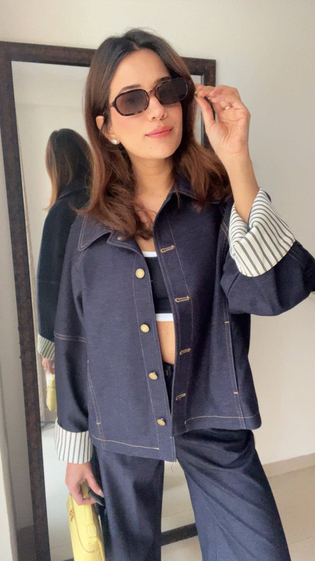 Monotone Denim Fall Co-ord