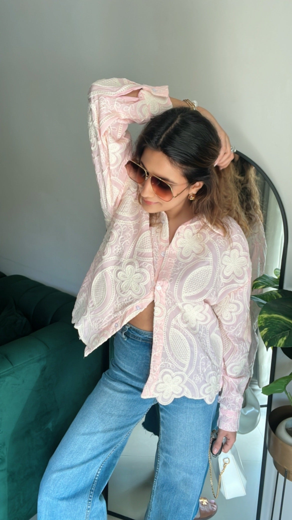 Sunshine Embroidered Shirt