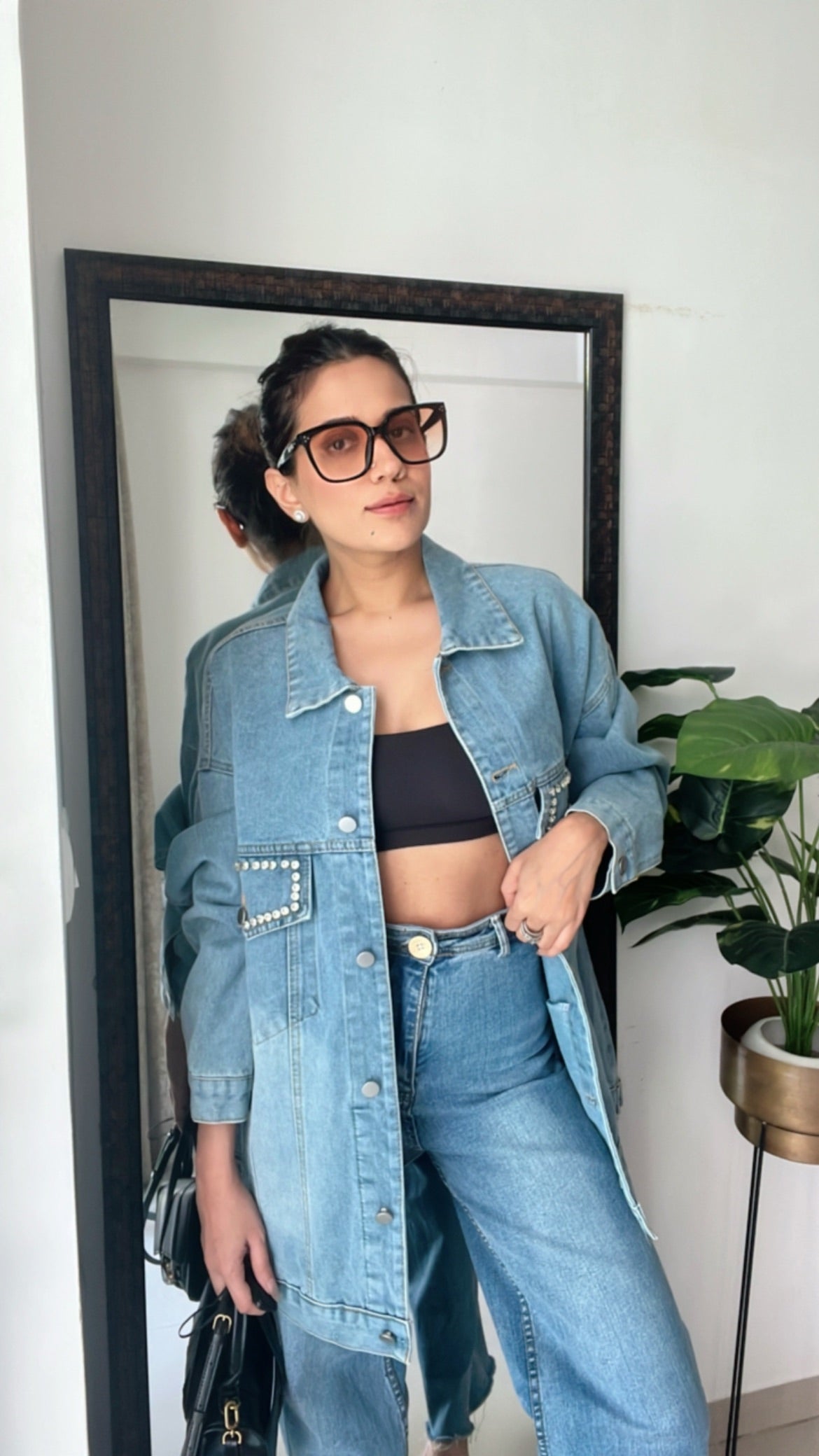 Mickey Denim Fall Jacket