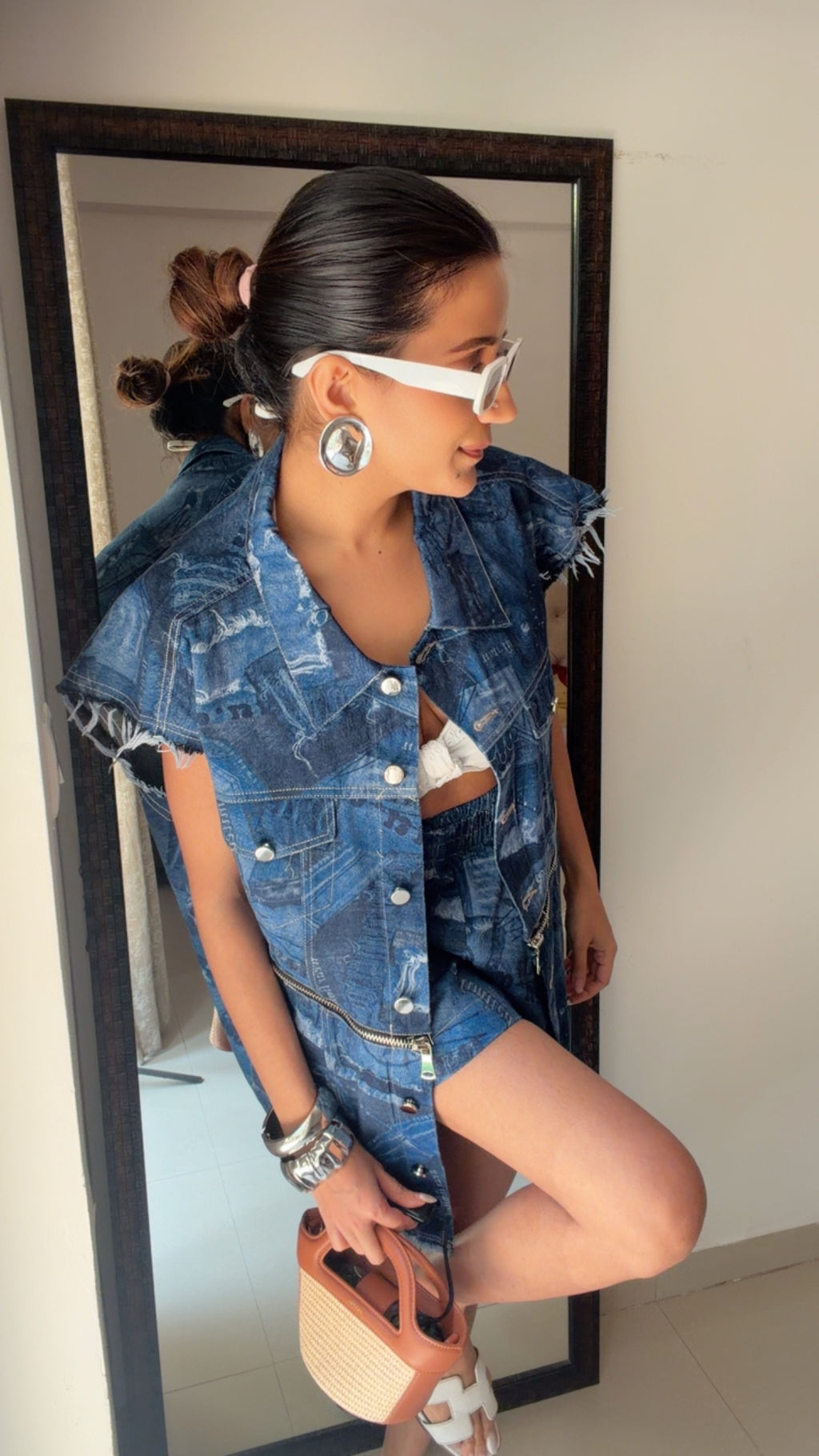 The Riviera Denim Co-ord Set