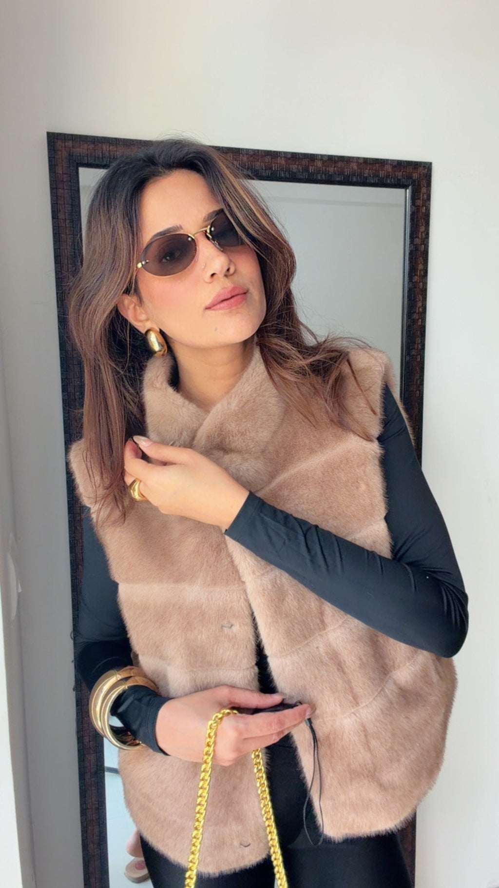 Luxe Faux Fur Fall Vest