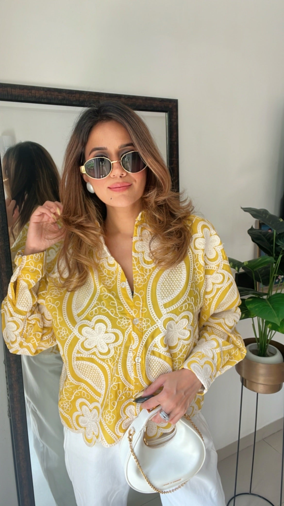 Sunshine Embroidered Shirt