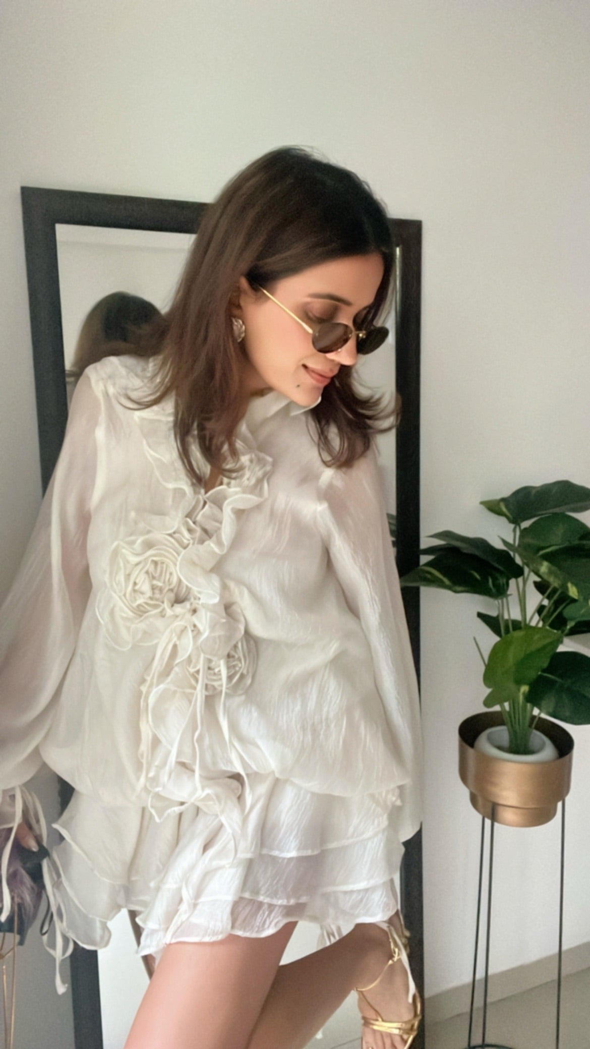 Rose Illusion Dress