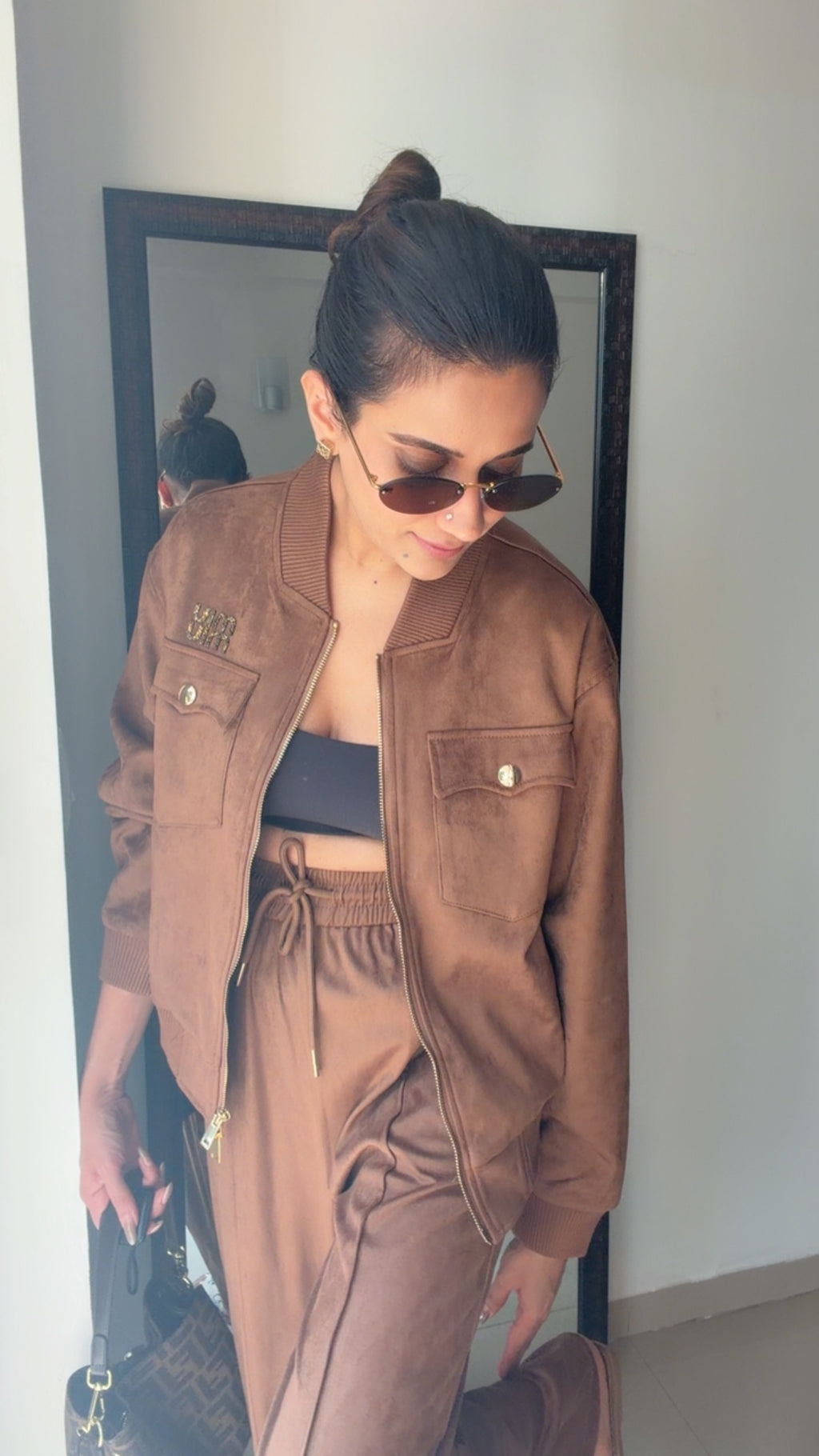 Suede Fall Lounge Set