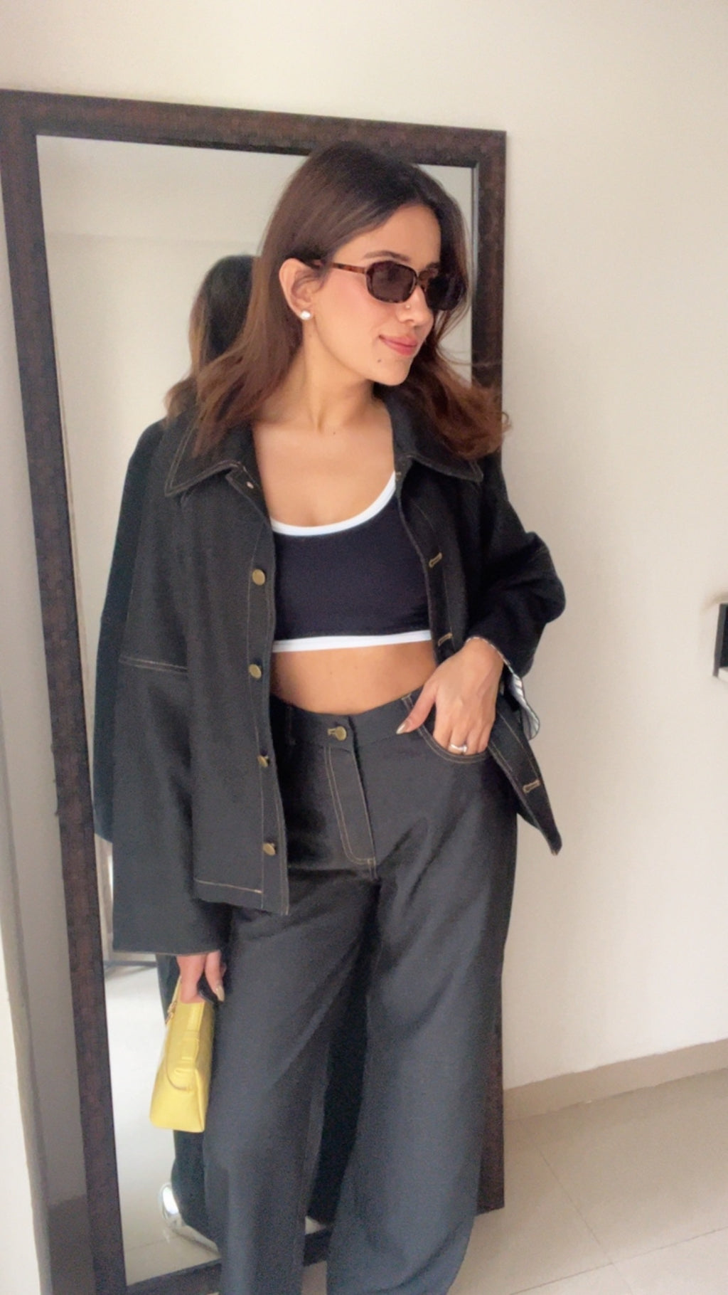 Monotone Denim Fall Co-ord