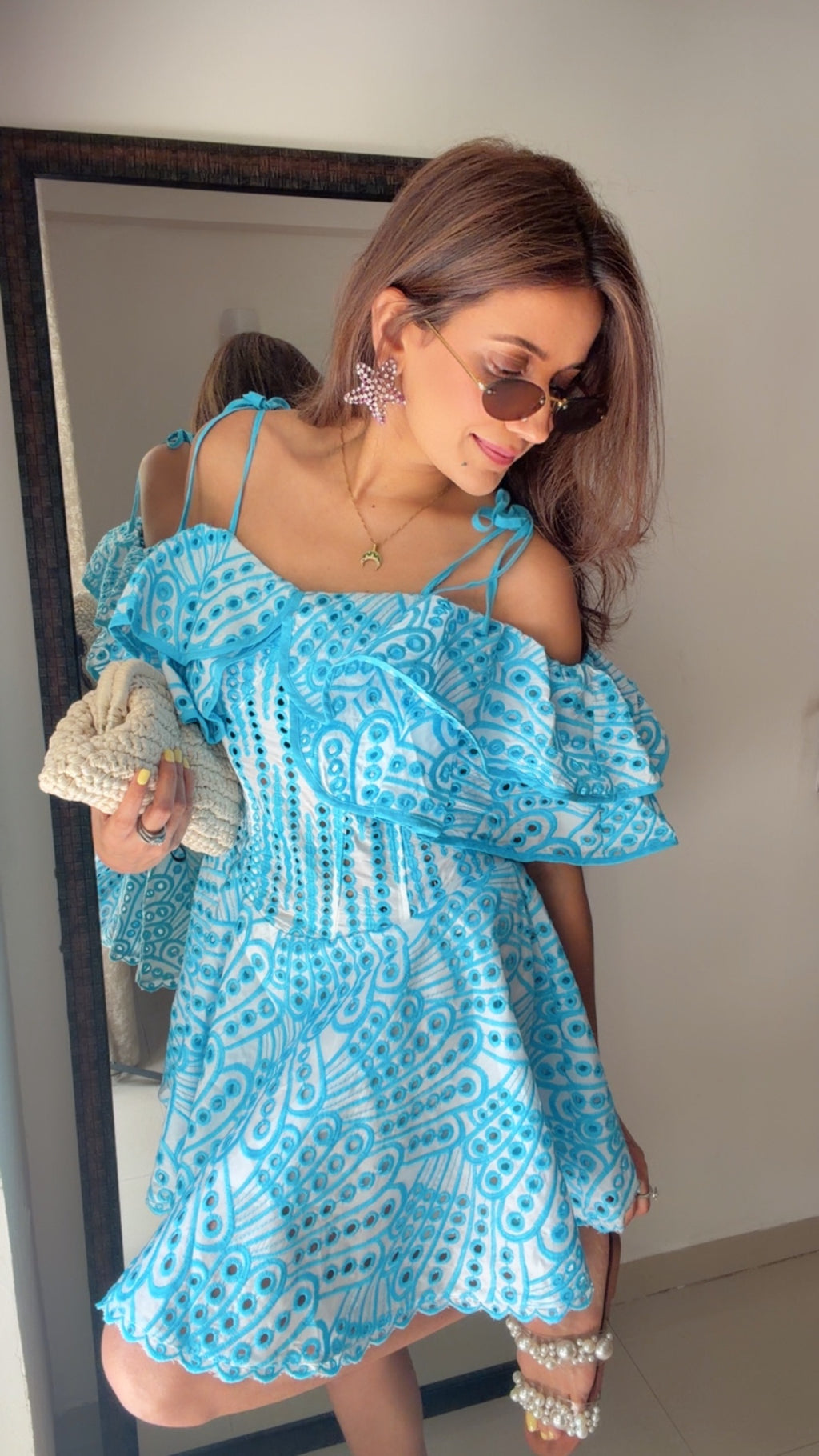 Breeze Ruffle Mini Dress