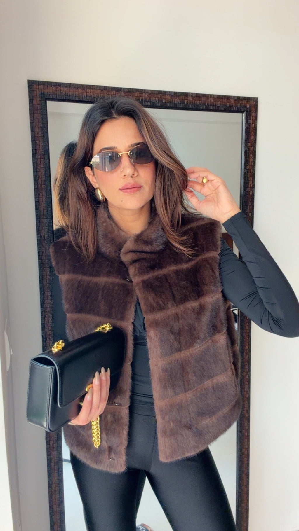 Luxe Faux Fur Fall Vest