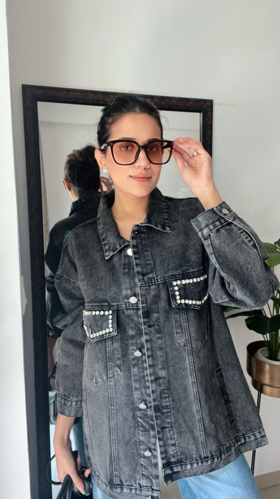 Mickey Denim Fall Jacket