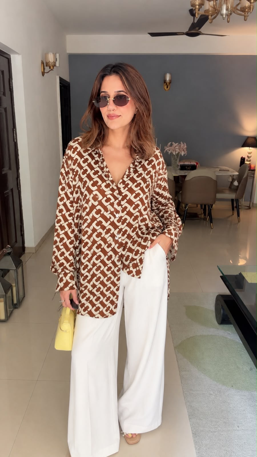 Printed Summer Blouse