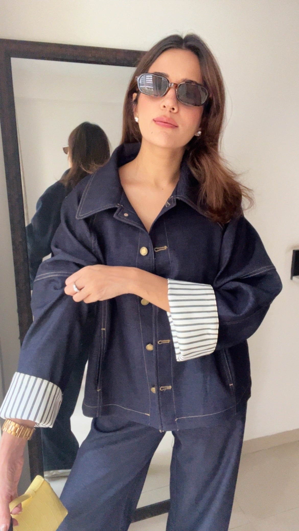 Monotone Denim Fall Co-ord