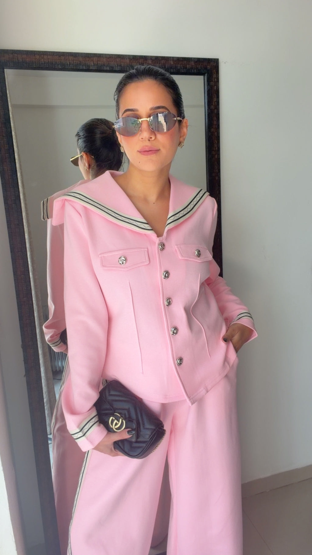 Sailor-Collar Lounge Set