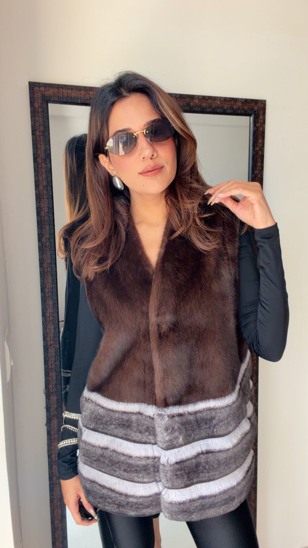Luxe Faux Fur Fall Gilet (Vest)