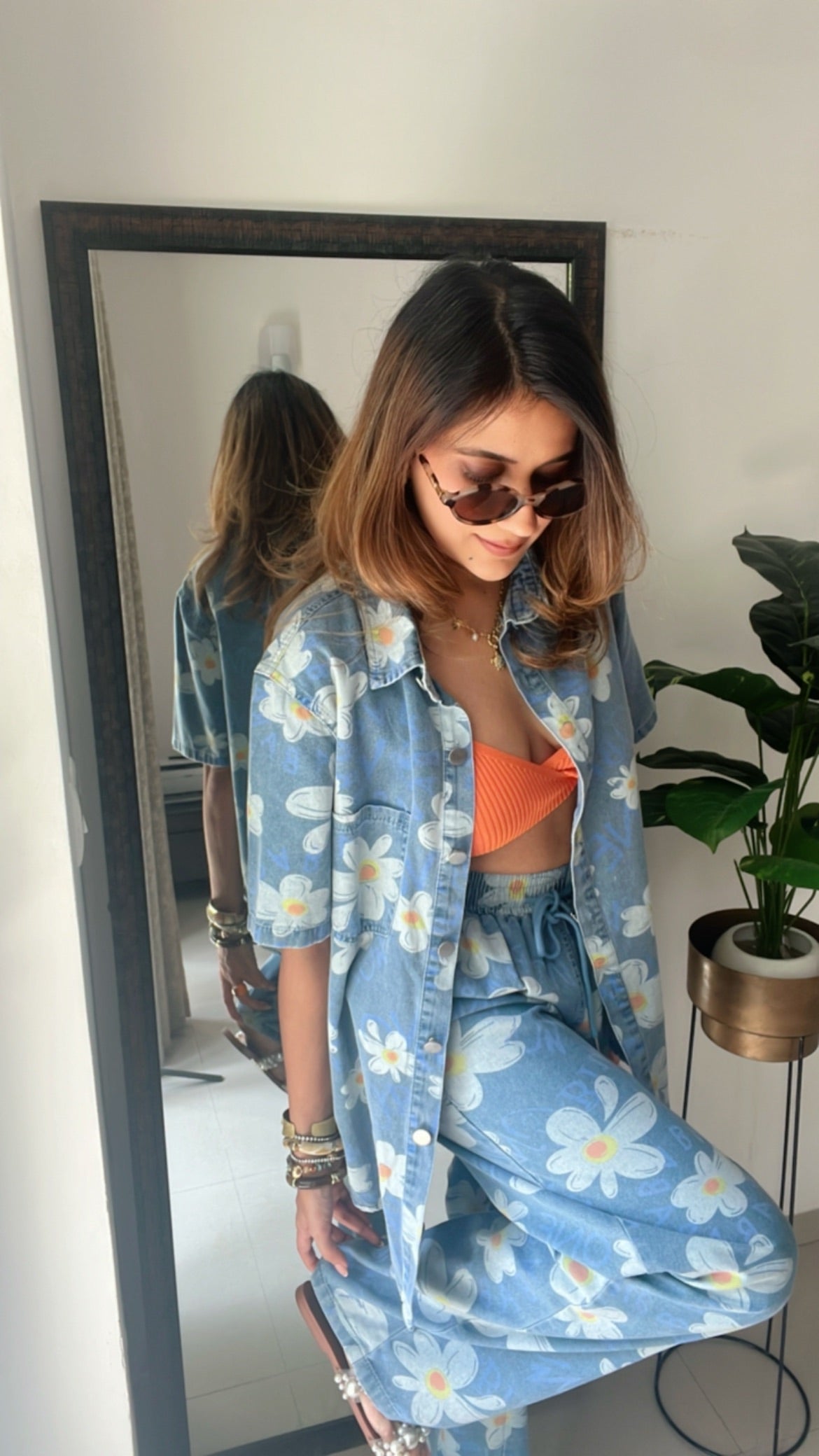Daisy Denim Co-ord Set