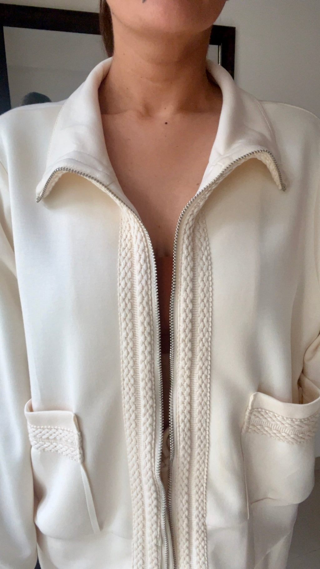 Textured Detailed Fall Lounge Set