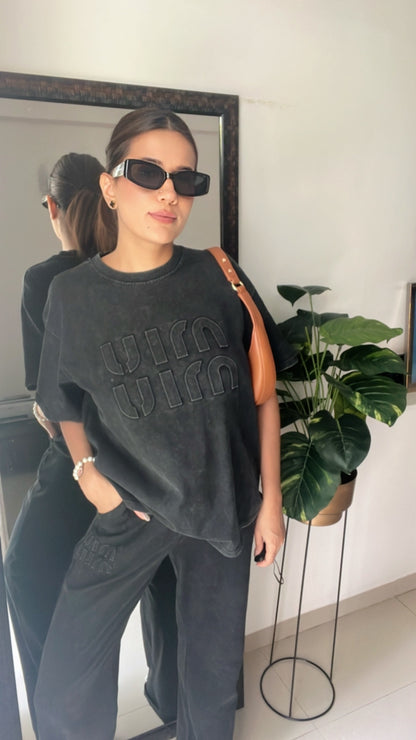 Washed Monotone Lounge Set