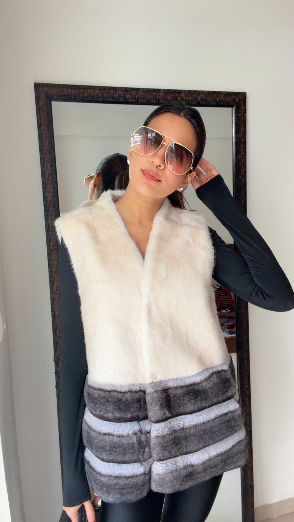 Luxe Faux Fur Fall Gilet (Vest)