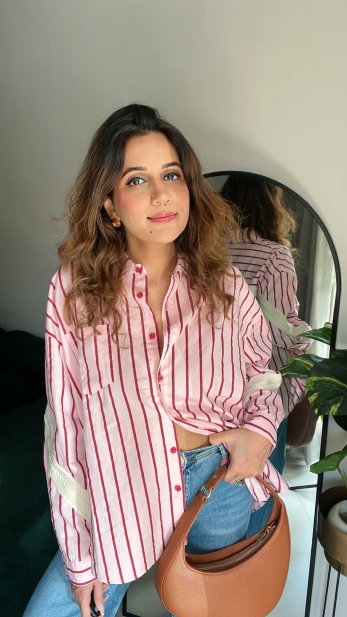Poplin Lace detailed Shirt