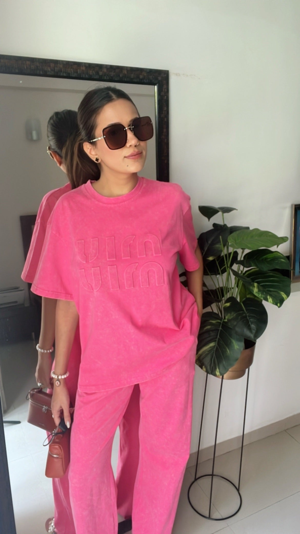 Washed Monotone Lounge Set