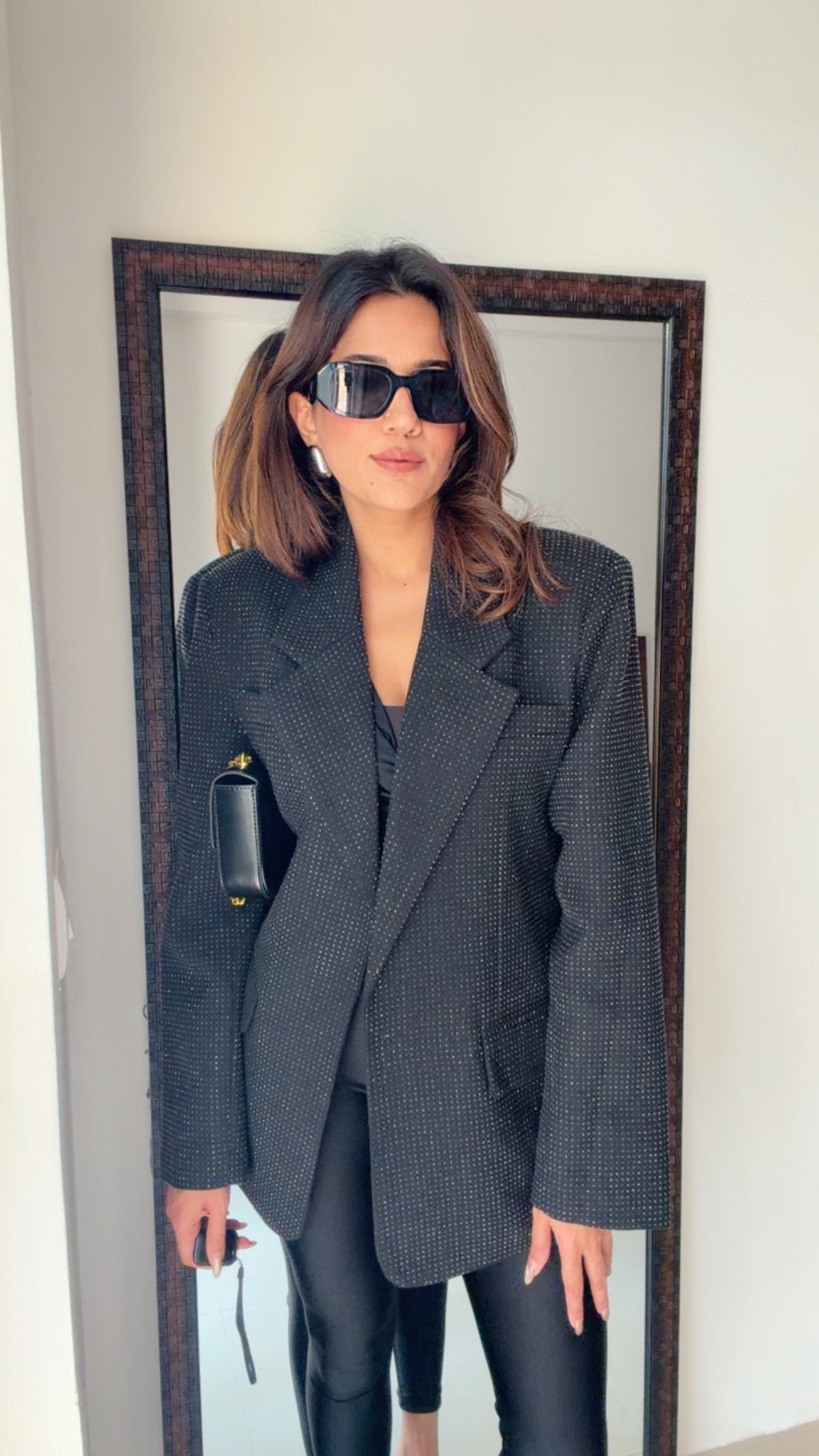 Swarovski Studded Fall Coat