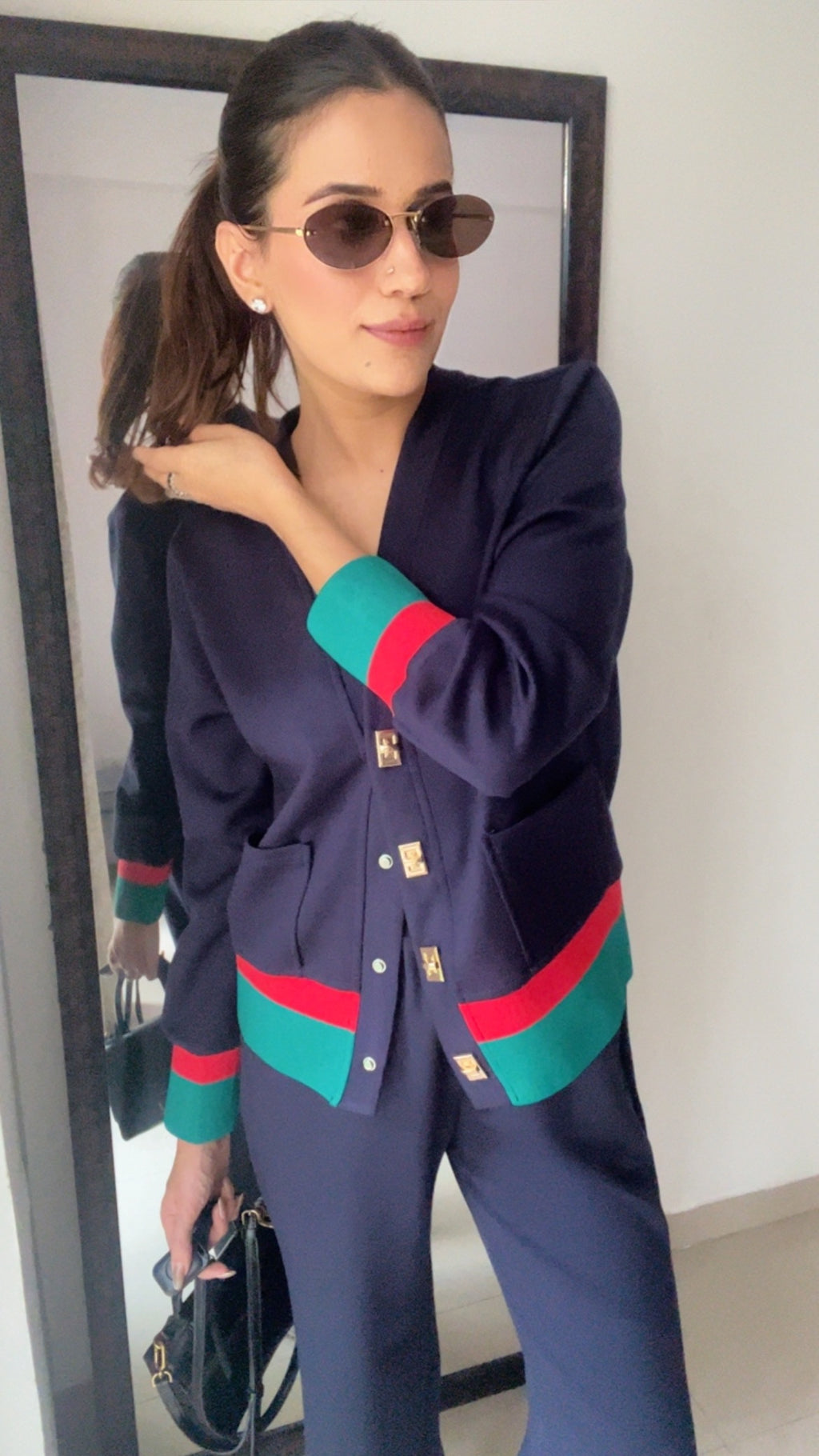 Buttoned Cozy Fall Lounge Set