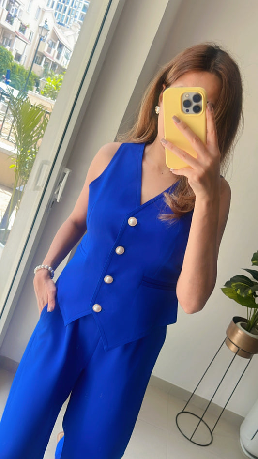 Monotone Waistcoat Co-ord