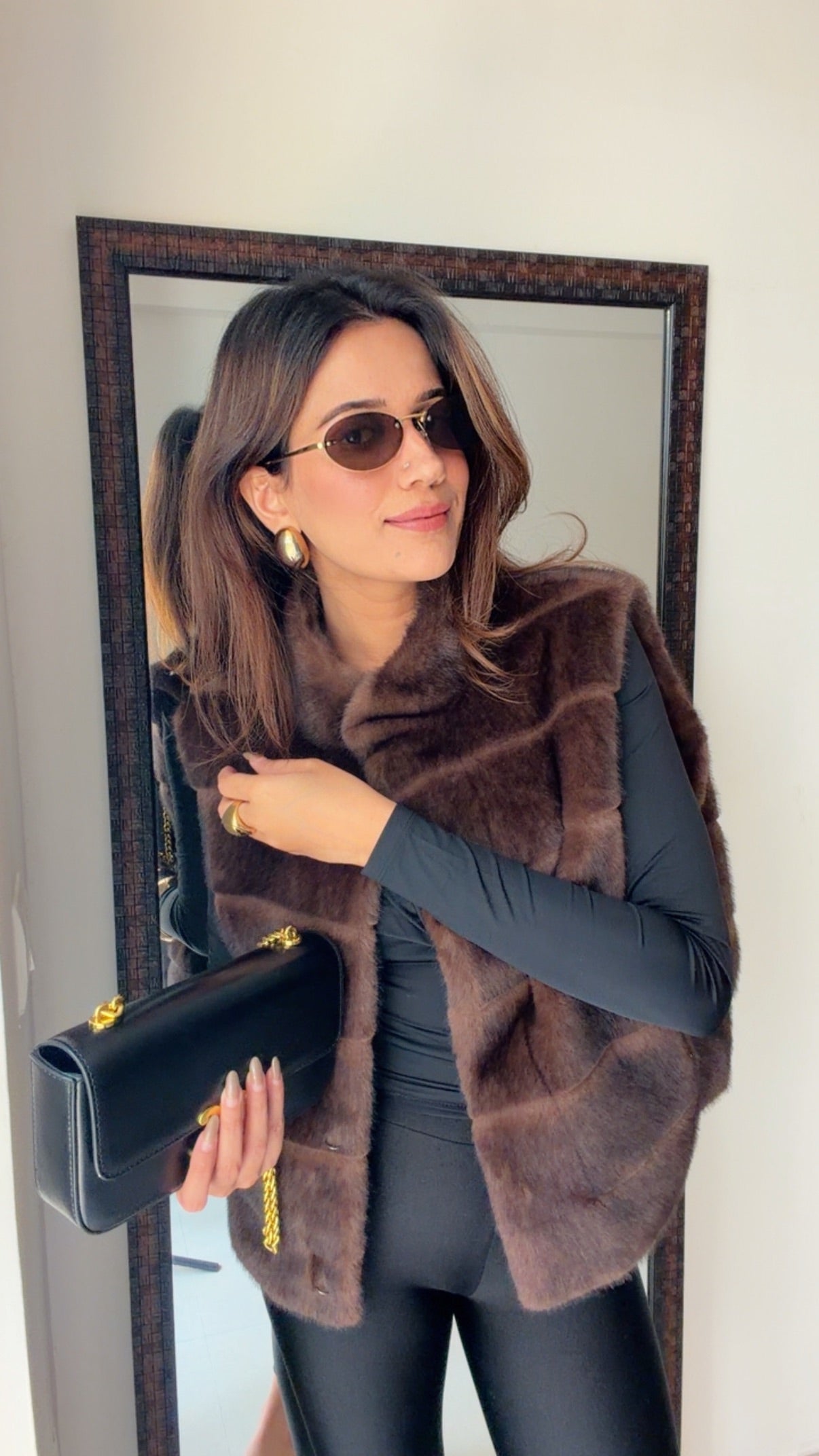 Luxe Faux Fur Fall Vest