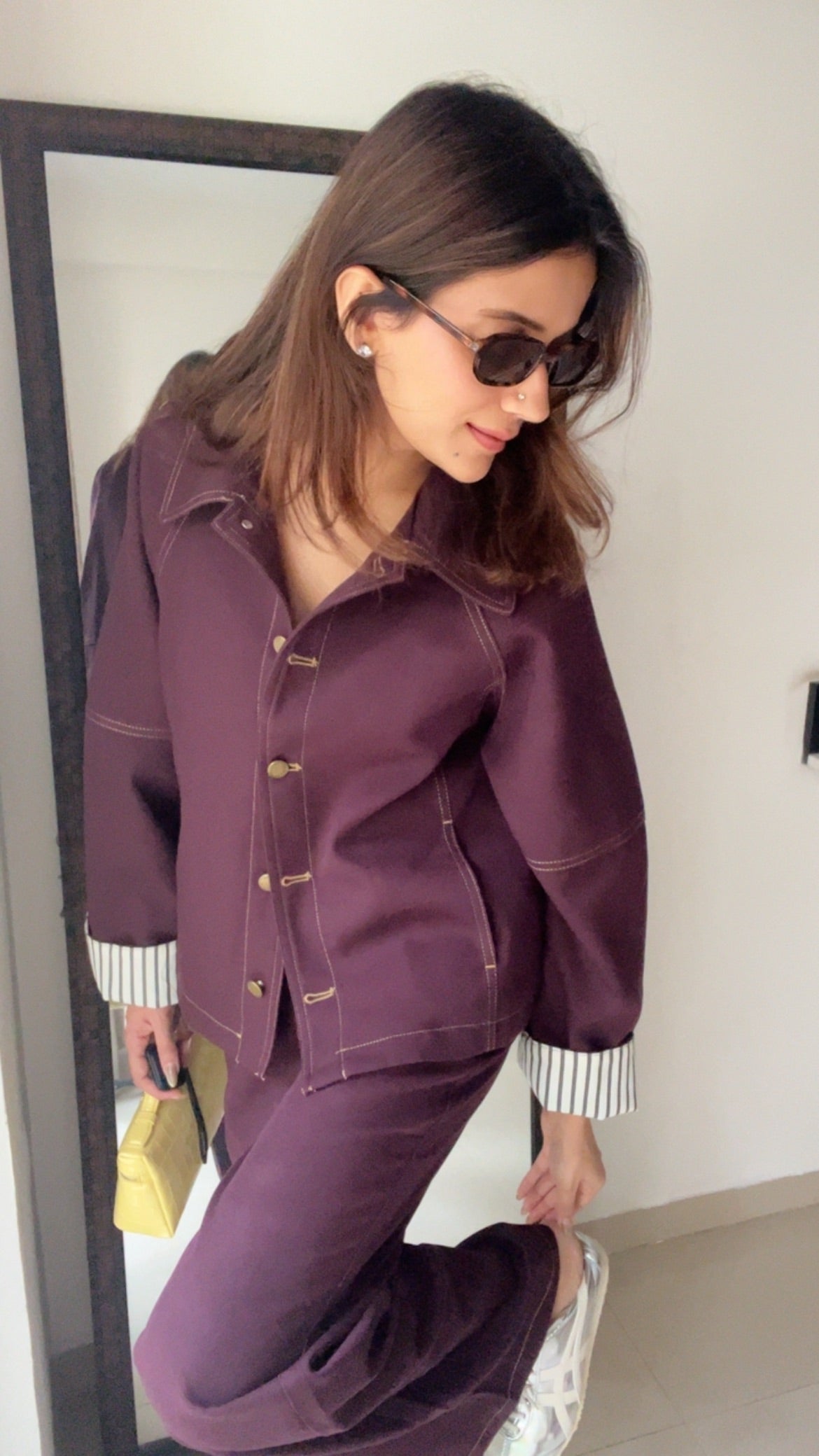 Monotone Denim Fall Co-ord