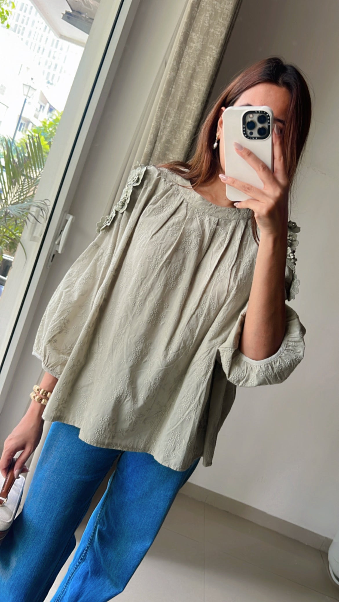Shoulder Cut Out Top