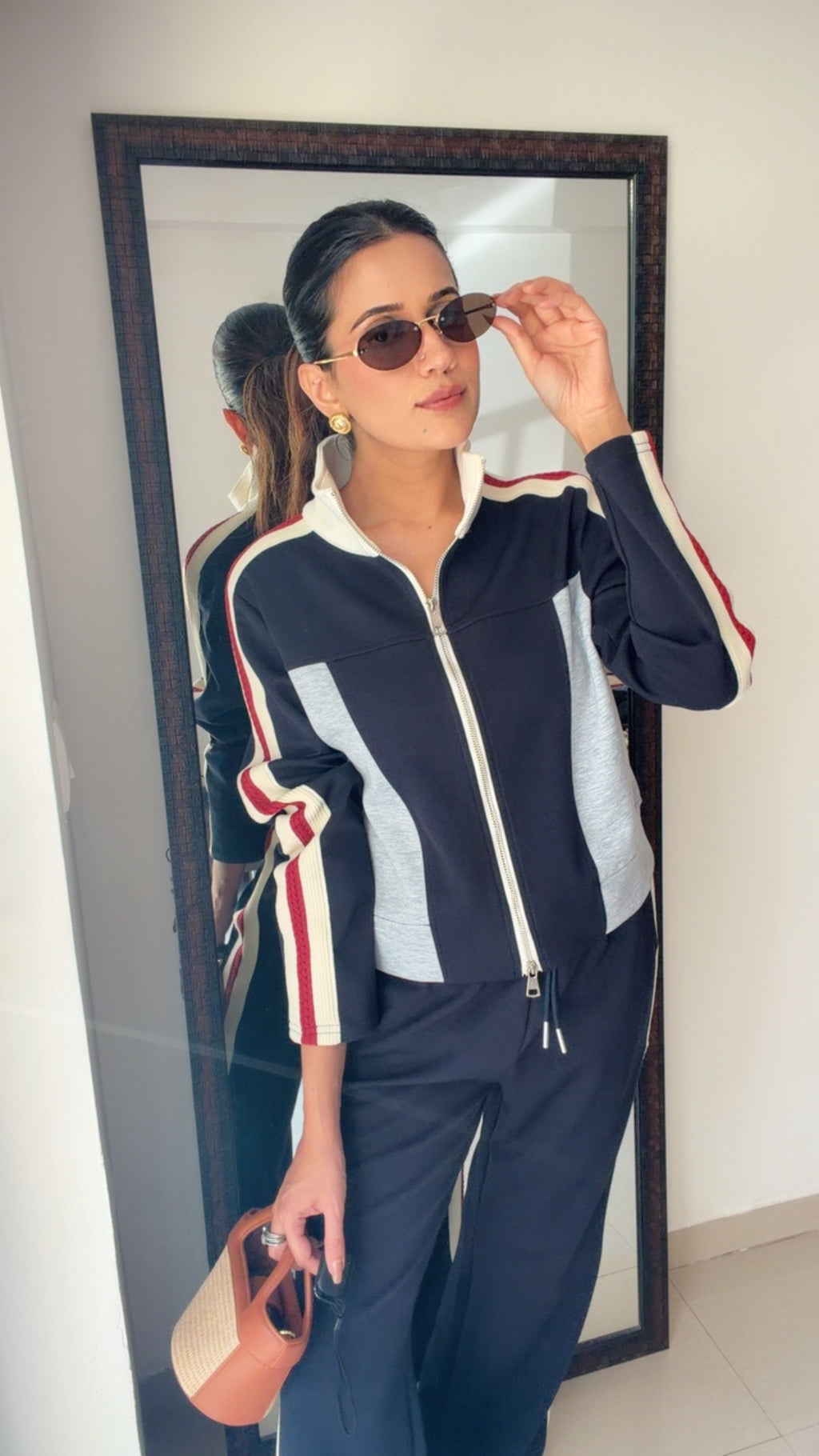 Relaxed fit striped Lounge Set