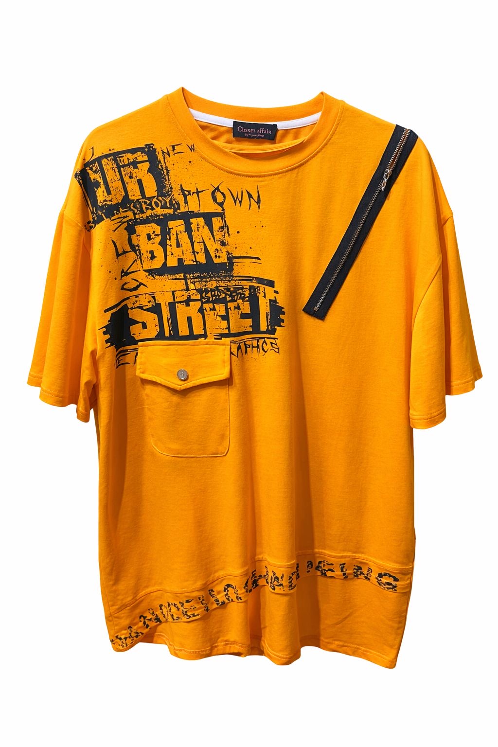 Oversized color pop Tee