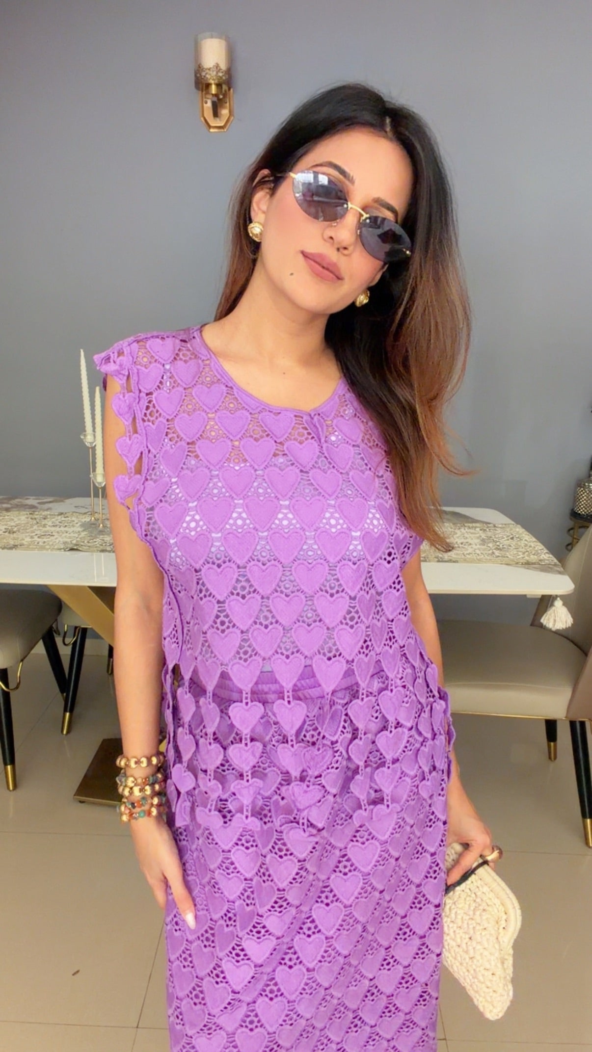 Sunset Soirée Skirt Co-ord Set