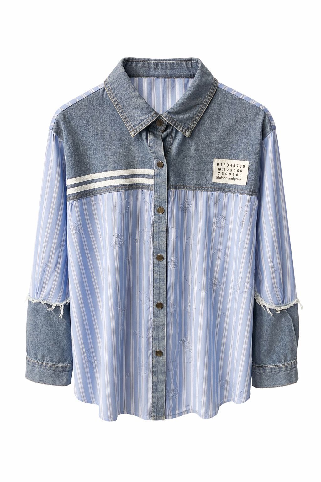 Pastel Stripe Poplin Shirt