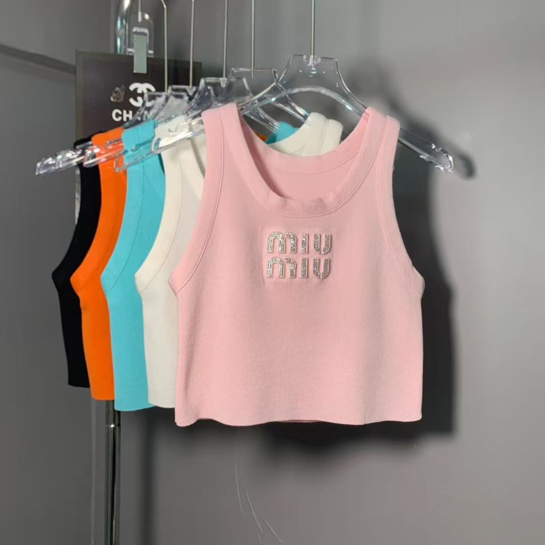 Shimmer Ribbed Crop Top