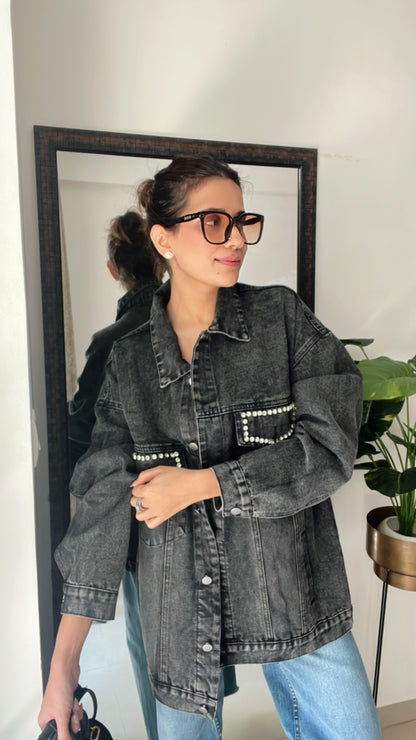 Mickey Denim Fall Jacket