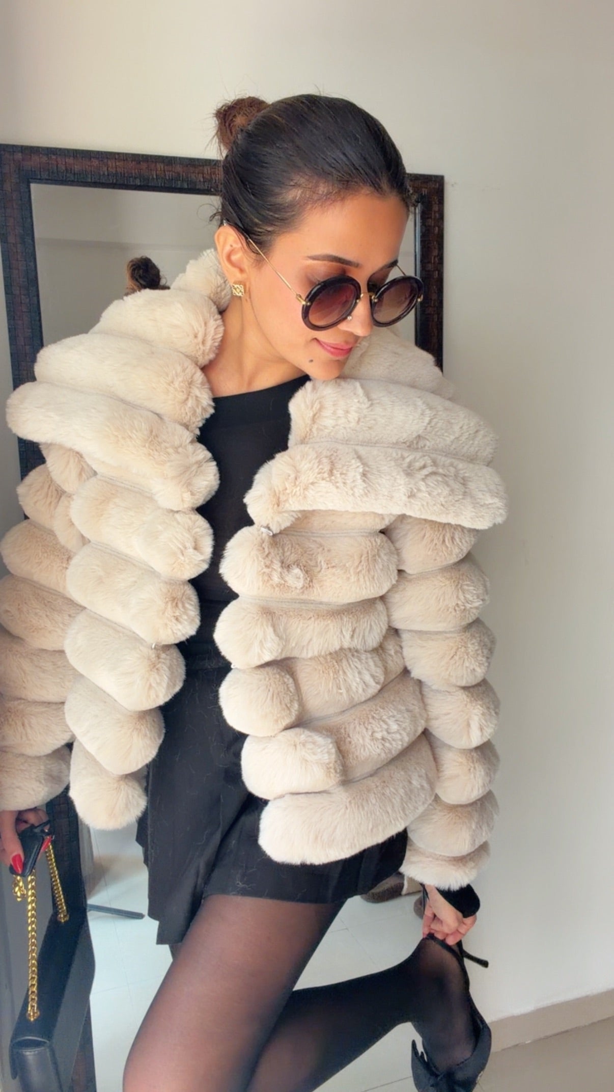 Luxe Faux Fur Fall Jacket