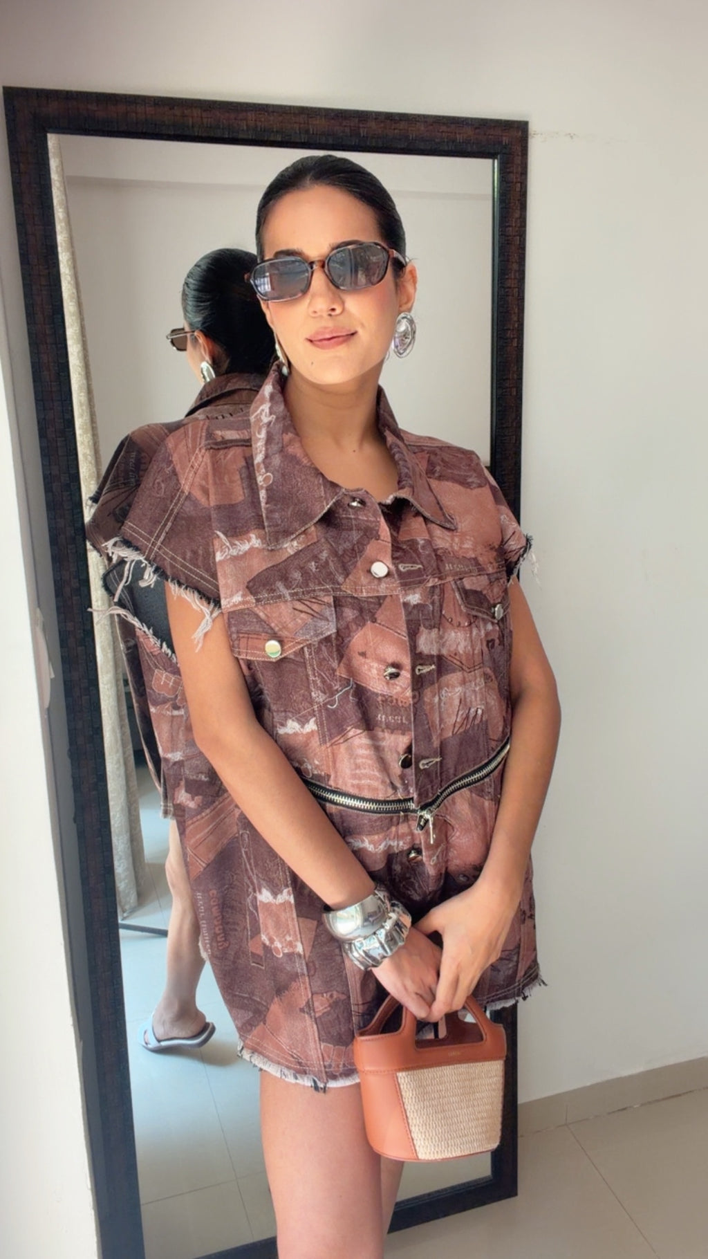 The Riviera Denim Co-ord Set