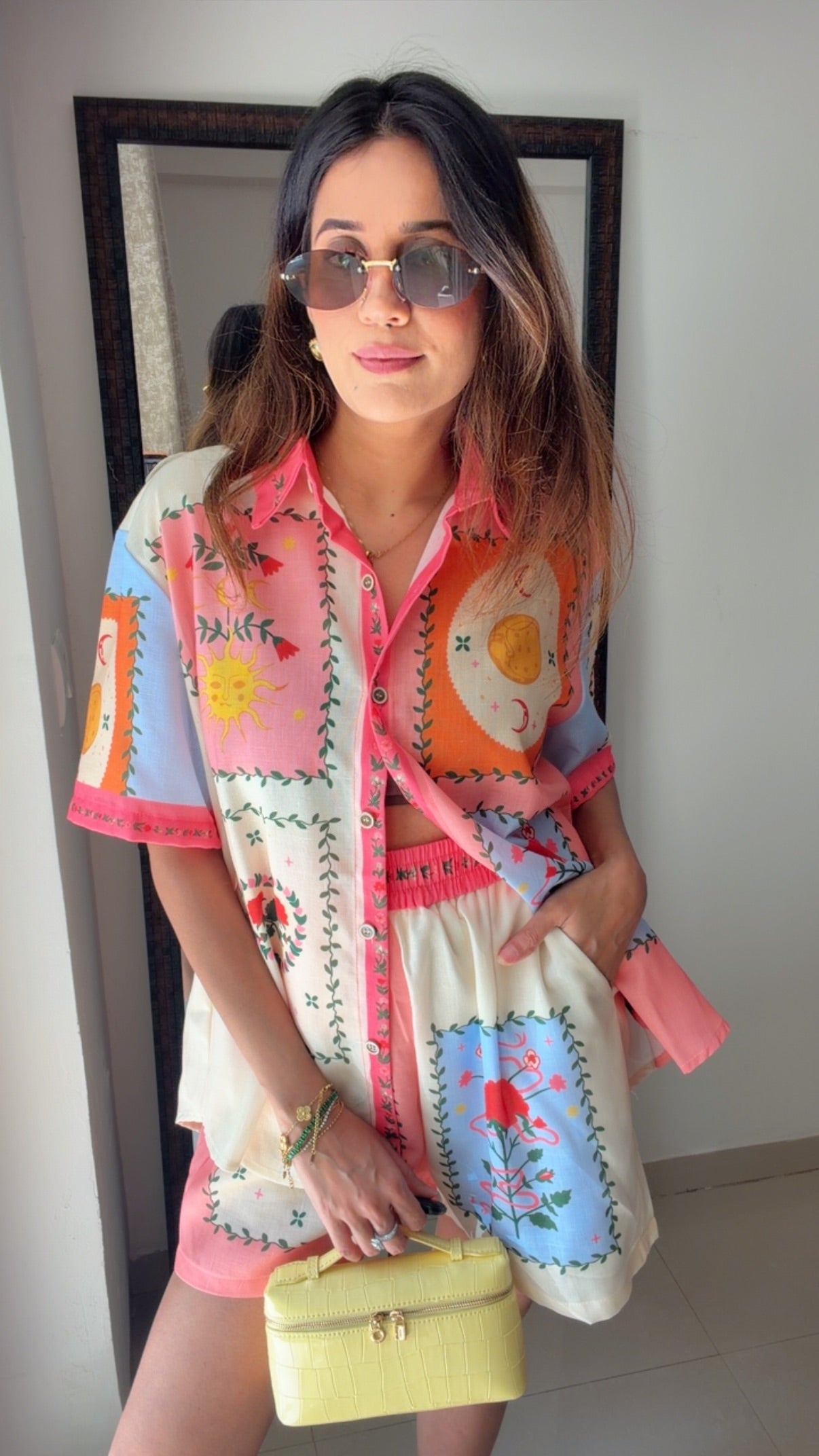 Sunset Postcard Co-ord Set