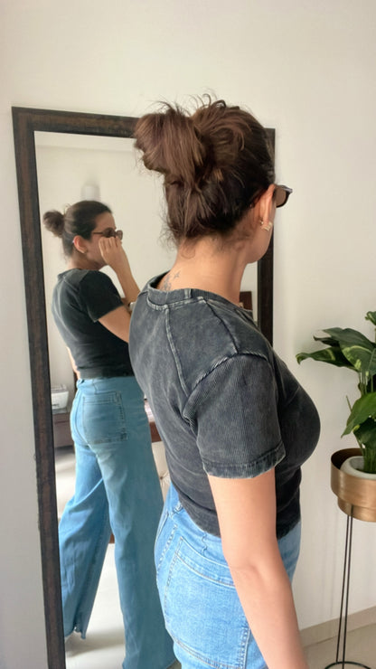 Ribbed Rustic Tee