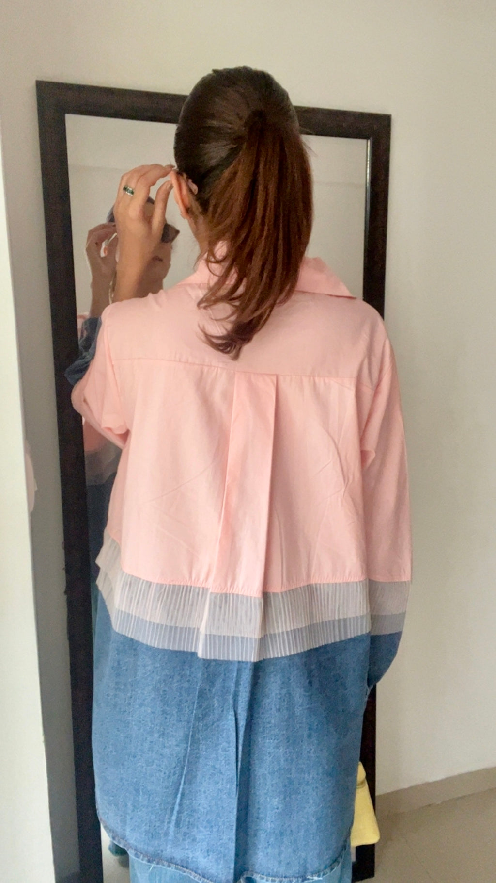 Studded Poplin Shirt