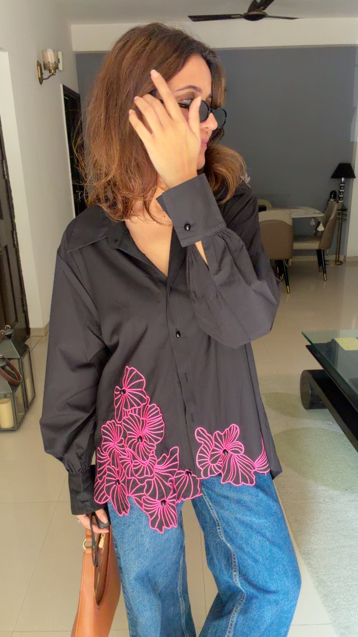 Petal Poetry Poplin Shirt